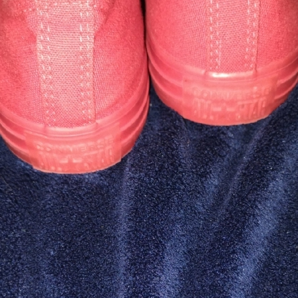 Converse Fiery Red Canvas Shoes - Picture 4 of 8